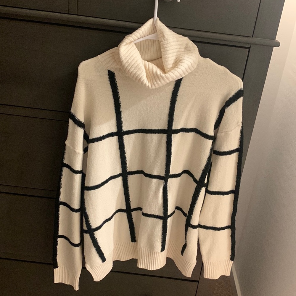 Large turtle neck sweater - SOFT
